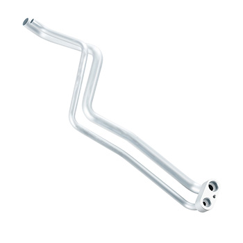 Stainless steel header assembly for air conditioning